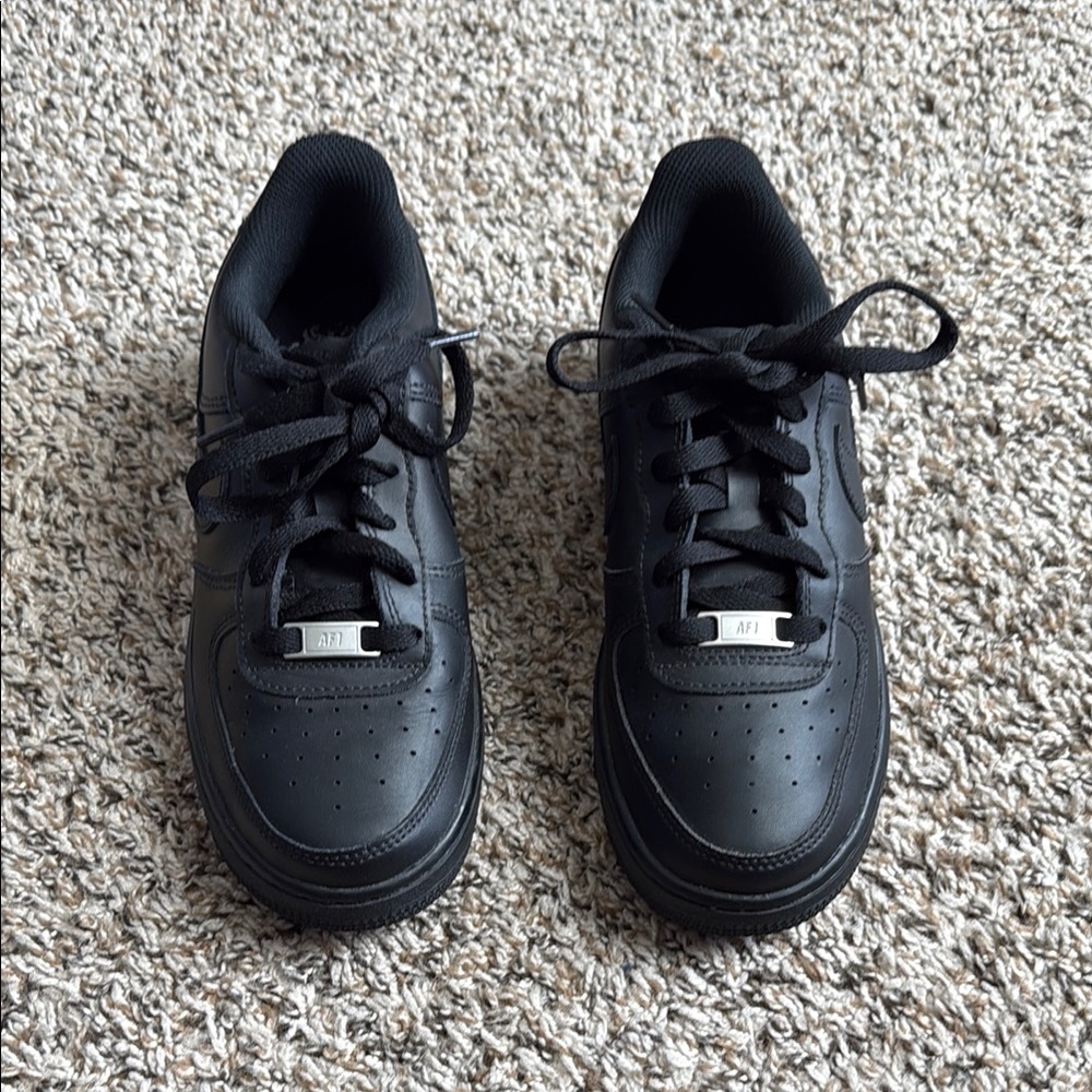 Black Air Force 1s never worn
